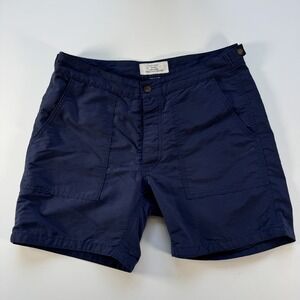 APOLIS + Atelier Ace Transition Scout Short Mens 32 Blue Made in USA Durable